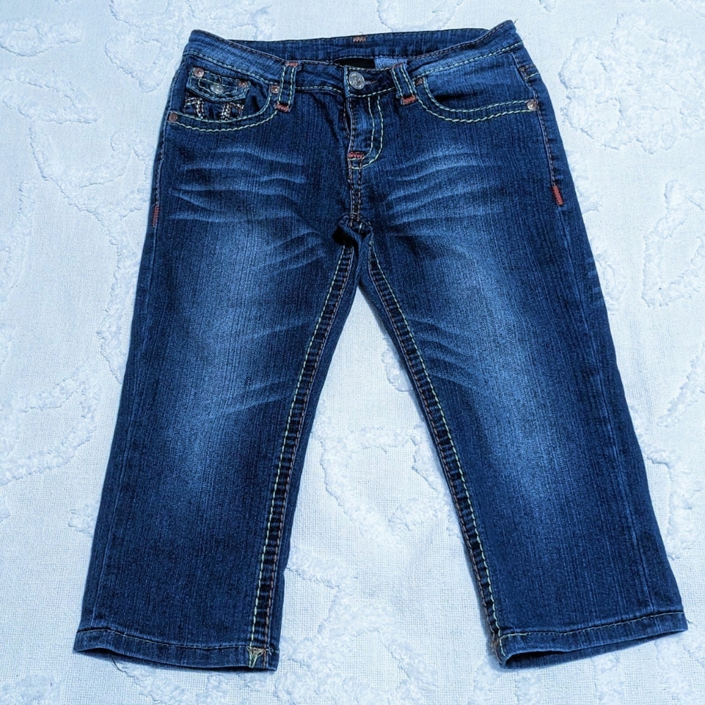 Women's True Religion Joey low rise capris, size 29